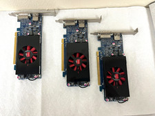 Lot 3 Dell 00NTVR AMD Radeon HD 7570 1GB Graphics Card HDMI and DVI High profile