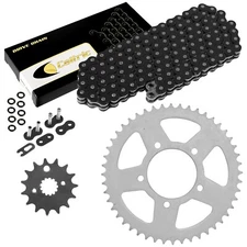 Black O-Ring Drive Chain & Sprockets Kit for Suzuki VZ800 Marauder 800 1997-04