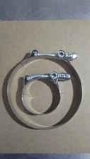IDEAL TRIDON 400.  4.00"- 4.31" 1-PC STAINLESS T-BOLT CLAMPS 400