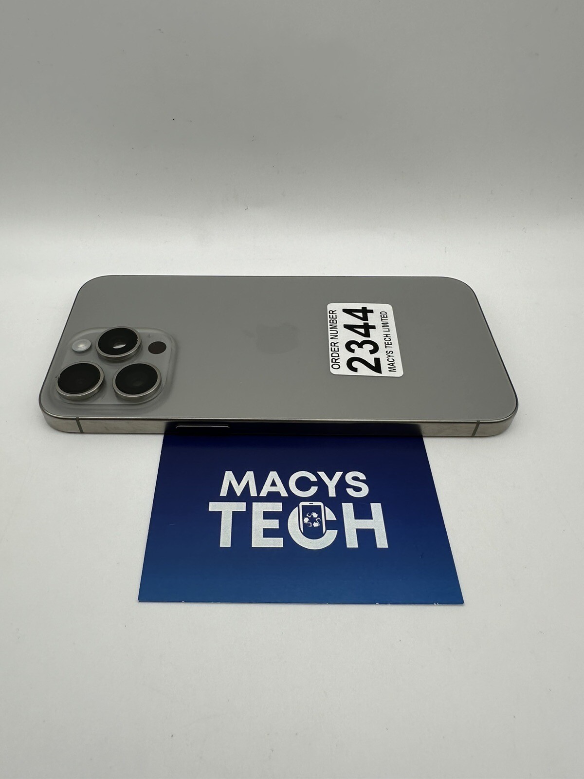 APPLE IPHONE 15 PRO MAX 256GB NATURAL TITANIUM UNLOCKED APPLE WARRANTY