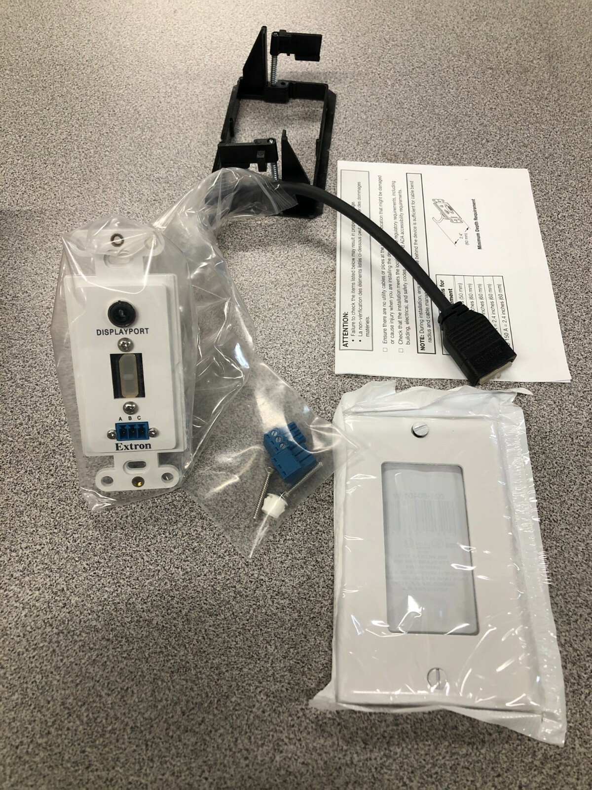 EXTRON WPD 120 A DisplayPort W Audio CS And Control Part 70 766 03 extron-wpd-120-a-displayport-w-audio-cs-and-control-part-70-766-03