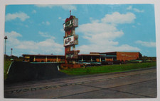 STAMPMART : USA HEART OF CHARLOTTE MOTOR INN NORTH CAROLINA UNUSED POSTCARD
