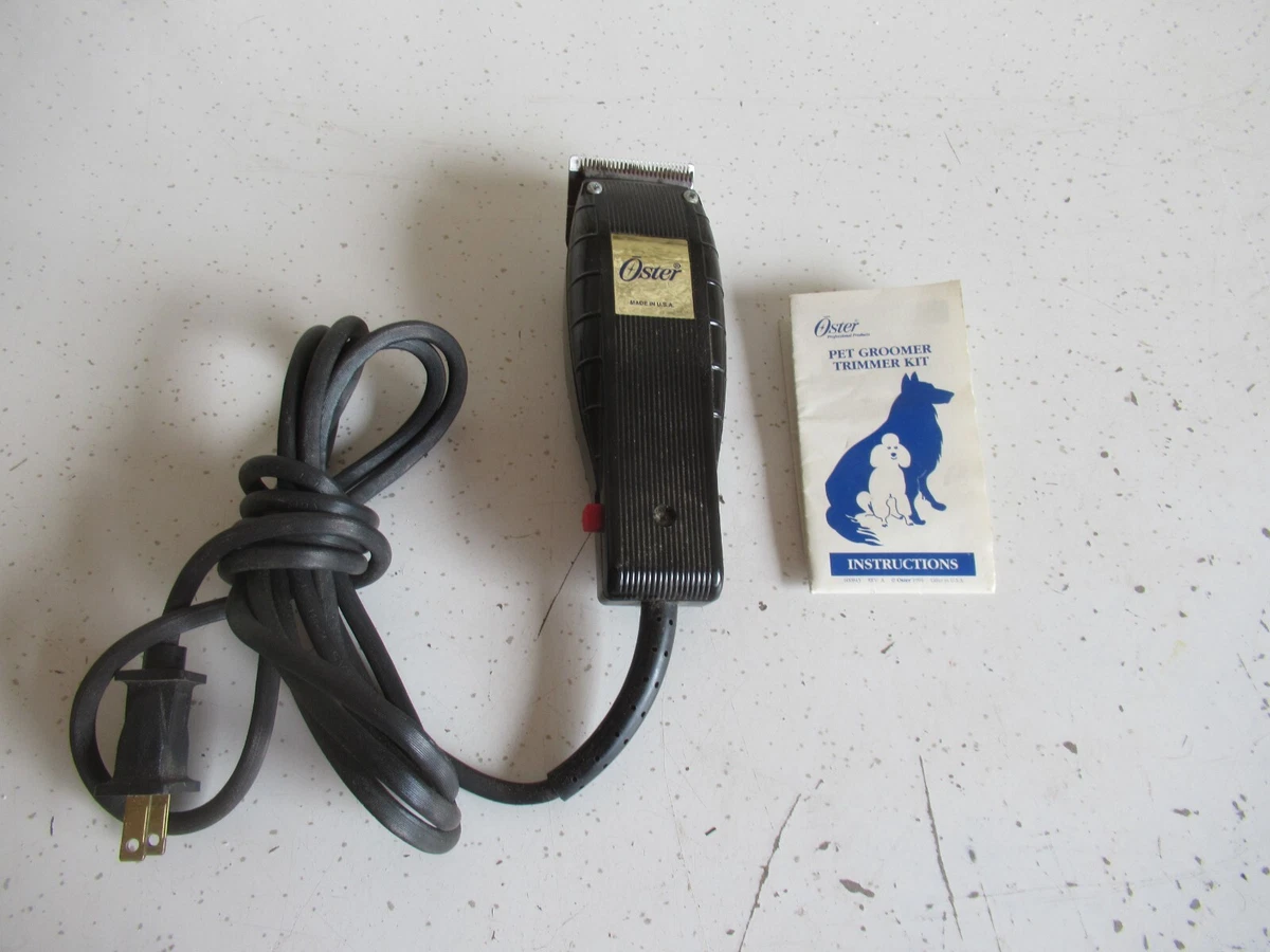 Oster pet cheap clippers