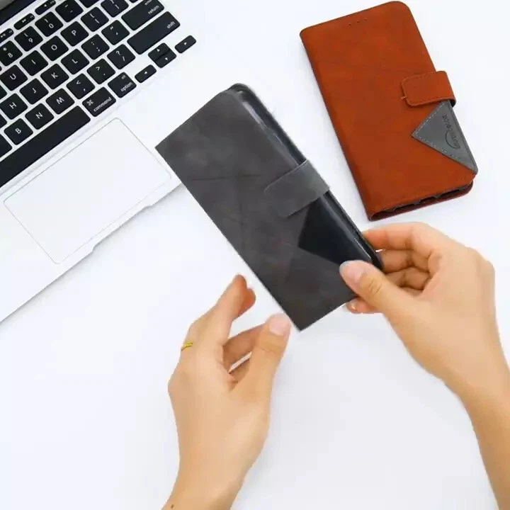 For iPhone 17 Air 16e 15 14 13 17 Pro Max Flip Leather Wallet Case Phone Cover - Image 3 of 4