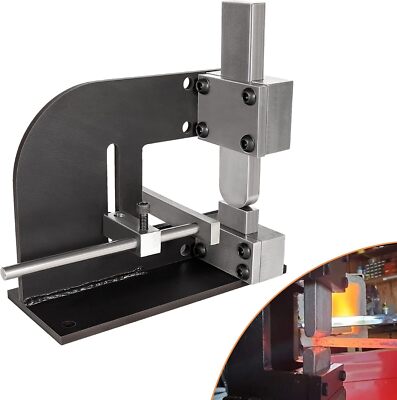 Blacksmith Guillotine Tool Forge Wizard Blacksmith Tool Fuller w/Dies Guide