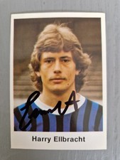 Ellbracht Saarbr&uuml;cken Bergmann Sammelbild Fussball 77/78 ungeklebt Autogramm