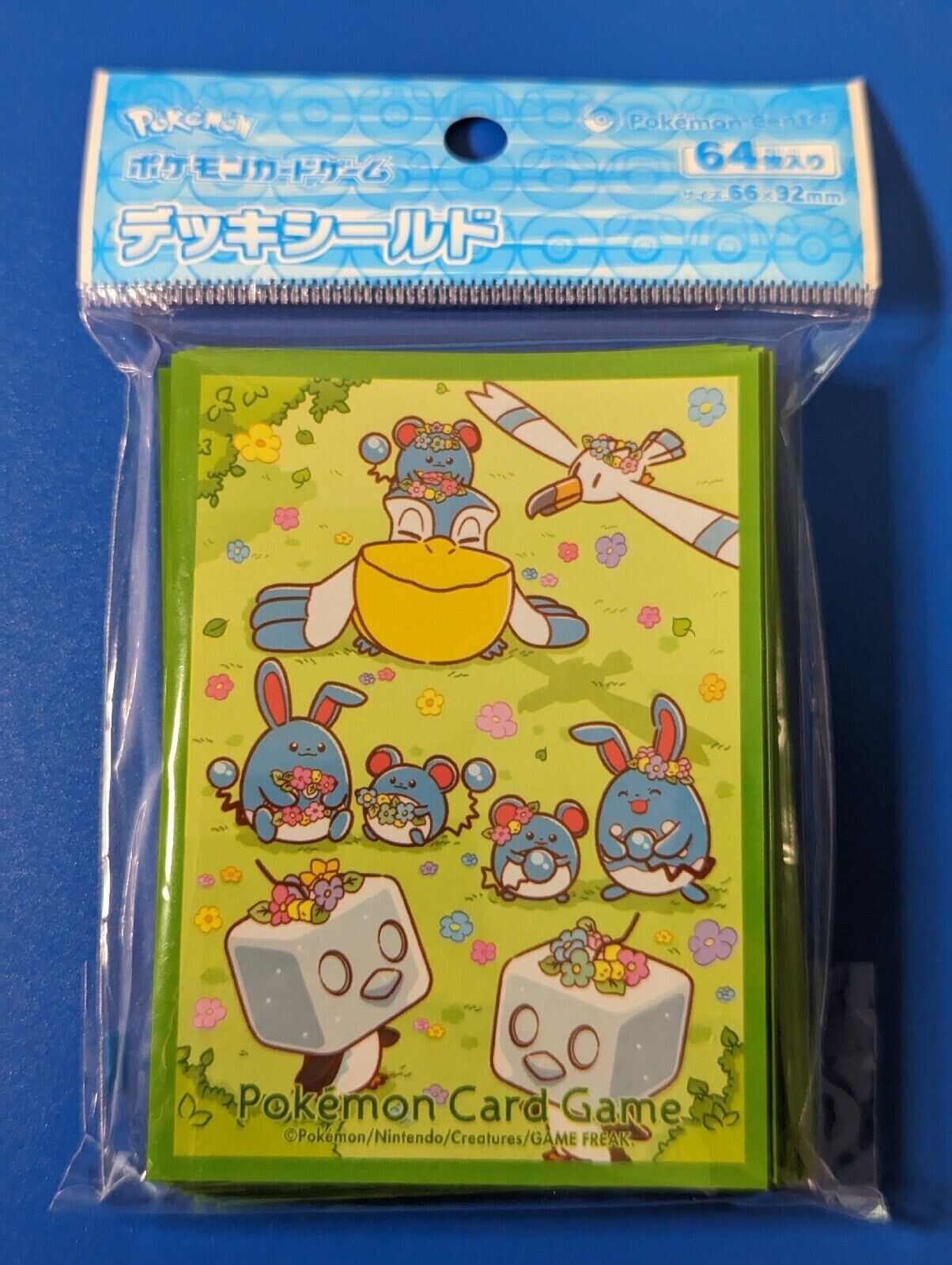 Pokemon-Exclusive Pokemon Center Jap- Marril Azzumaril Eiscue  slevees