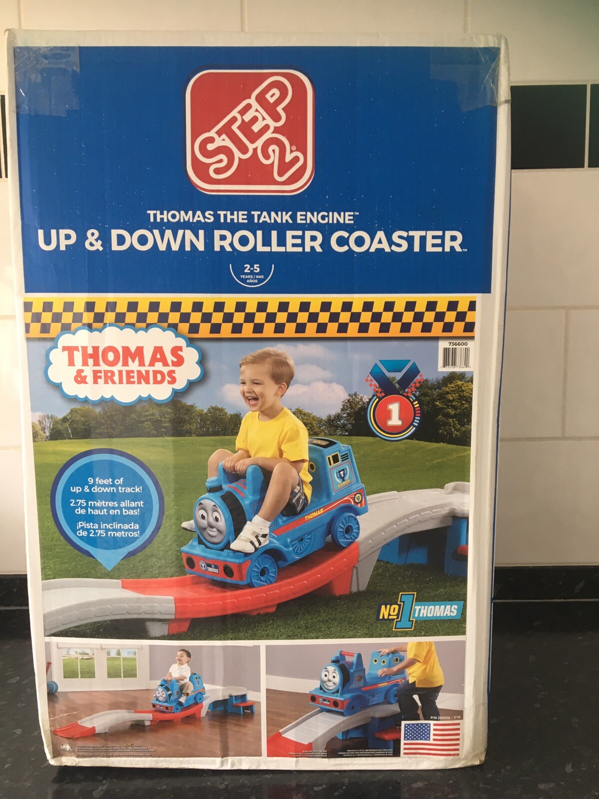 thomas up and down roller coaster