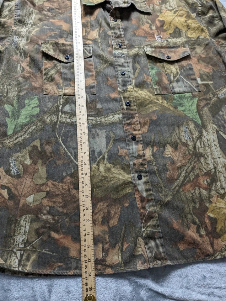 Redhead Camo Shirt Mens 3XL Bass Pro Shops Long Sleeve Hunting Advantage Timber - Image 4 of 4