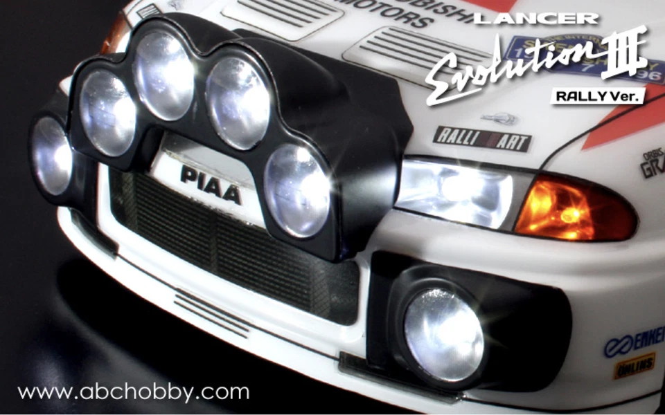 ABC-Hobby 66148 1/10 Mitsubishi Lancer Evolution 3 Rallye Version - Bild 4 von 4