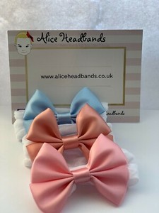 satin baby headbands