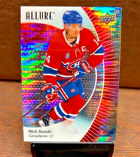 2023-24 Upper Deck Allure #27 Red Rainbow Nick Suzuki Montreal Canadians