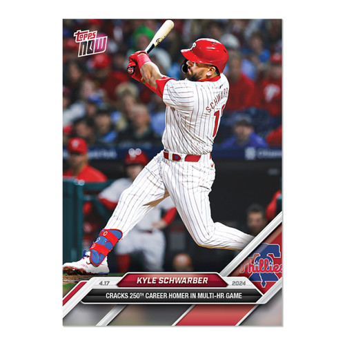 2024 Topps Now 92 Kyle Schwarber