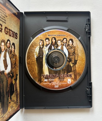 YOUNG GUNS (1988) Special Edition Remastered Widescreen | 2003 DVD - VG+/VG - Foto 6 di 6