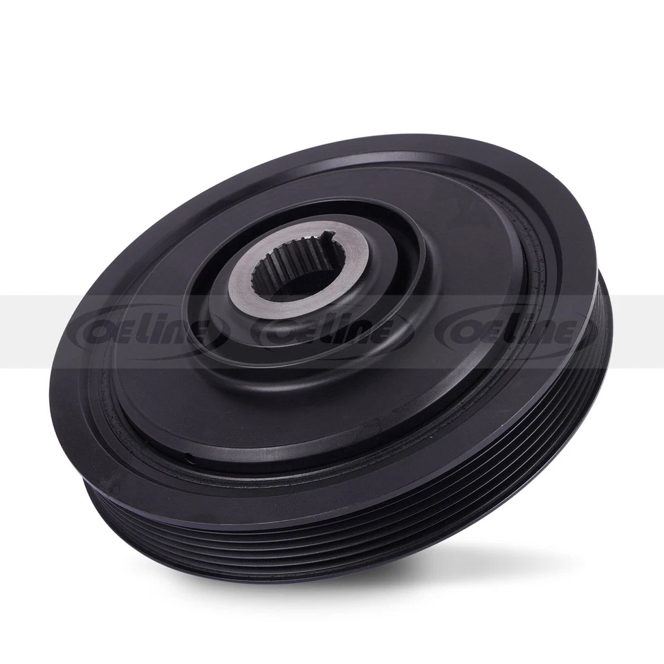 Harmonic Balancer Serpentine Belt for Acura MDX TL Honda Accord Odyssey Pilot V6 - Image 4 of 4