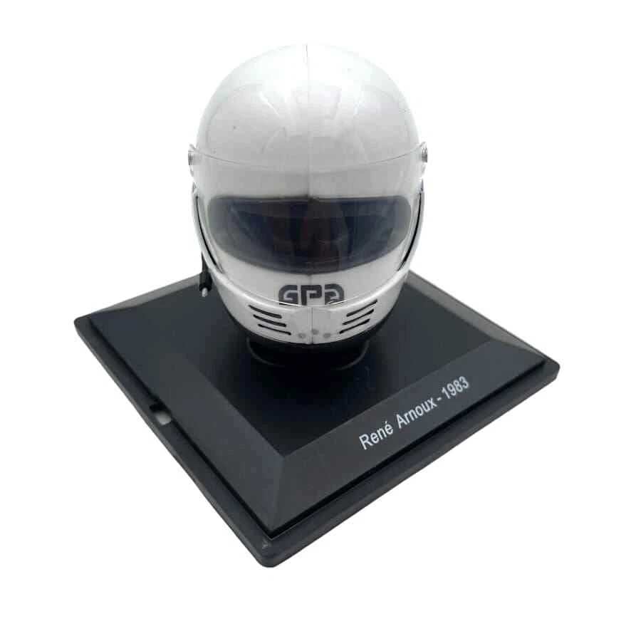 Mini Helmet Spark 1/5 Ferrari Rene Arnoux 1983 - Immagine 2 di 4