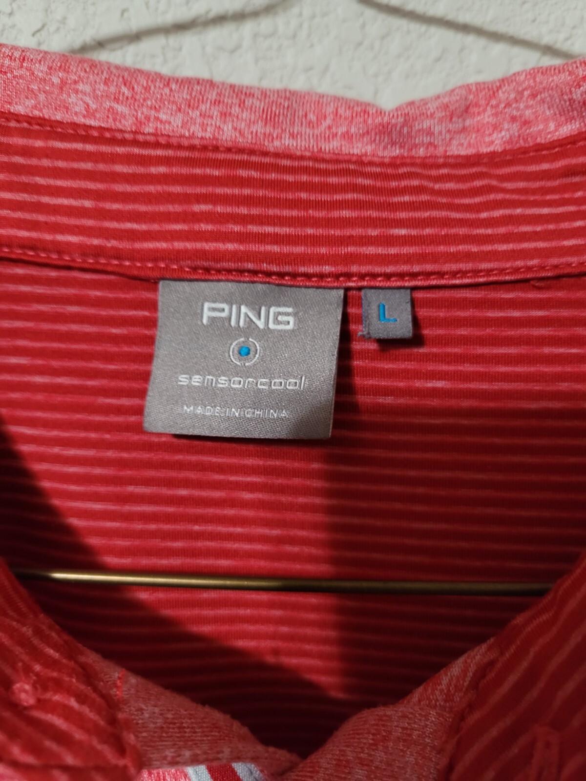 PING Sensor Cool Mens Large Button Short Sleeve G… - image 3