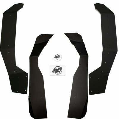 MudBusters Super Max Fender Flares for 2018-2025 Yamaha Wolverine X4