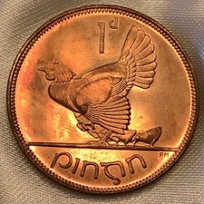 - 1928 Ireland One Penny Choice Proof - Only 6001 Minted
