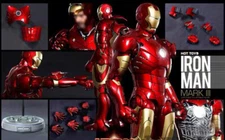 New Hot Toys MARVEL IRON MAN 1/6MMS256-D07 DIE-CAST MK3 MARK III 12″ Toys Gift