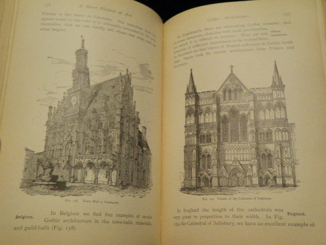 1881 A Short History of Art a rare Hardcover antique Book Julia B. De Forest s88 Popularny klasyczny, wybuchowy zakup