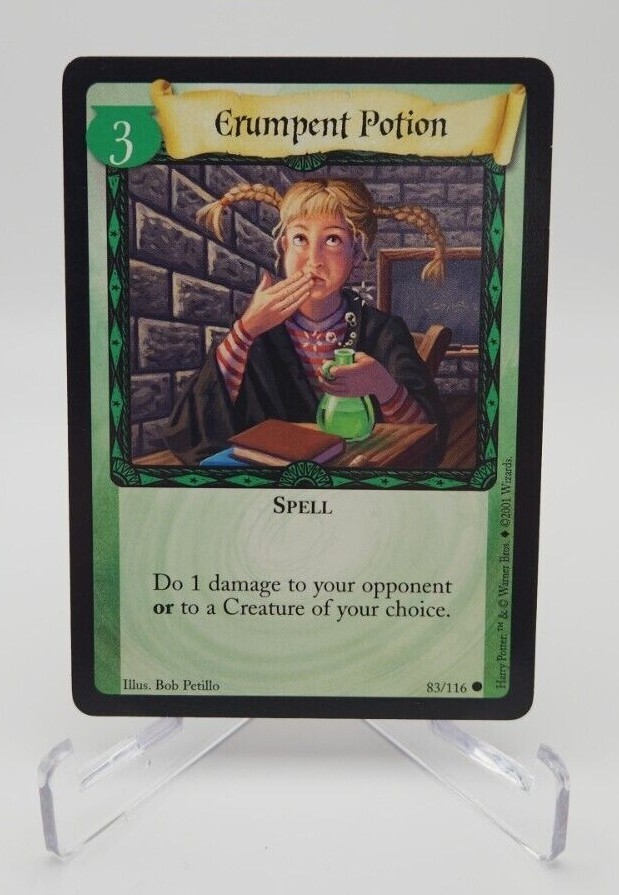 Harry Potter TCG Cards - Base Set - 2001 - Warner Bros. - YOU PICK