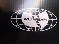 Wu Wear  Slides Black w/Yellow logo Sandals Sz 12 *NEW* RARE 