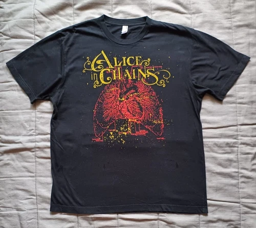 Alice In Chains T-Shirt Grunge Tour Concert AIC Anvil La Vintage vintage concert t-shirt, vintage, single stitch, B+ condition