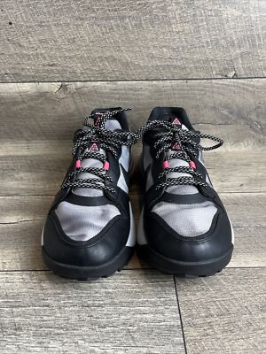 Nike ACG Lowcate SE Black Grey Trail Sneakers DR1030-001 