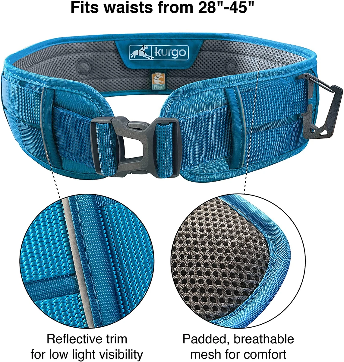 Kurgo top running belt