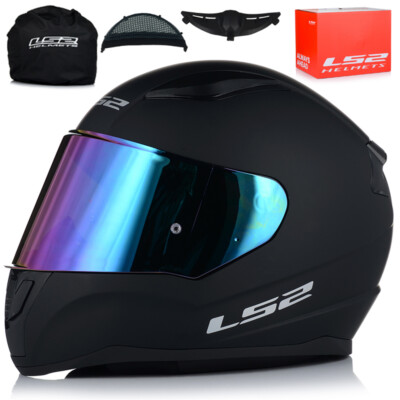 Motorradhelm LS2 FF353 RAPID II Solid Matt + 2 Visiere Integralhelm Helm XS-3XL