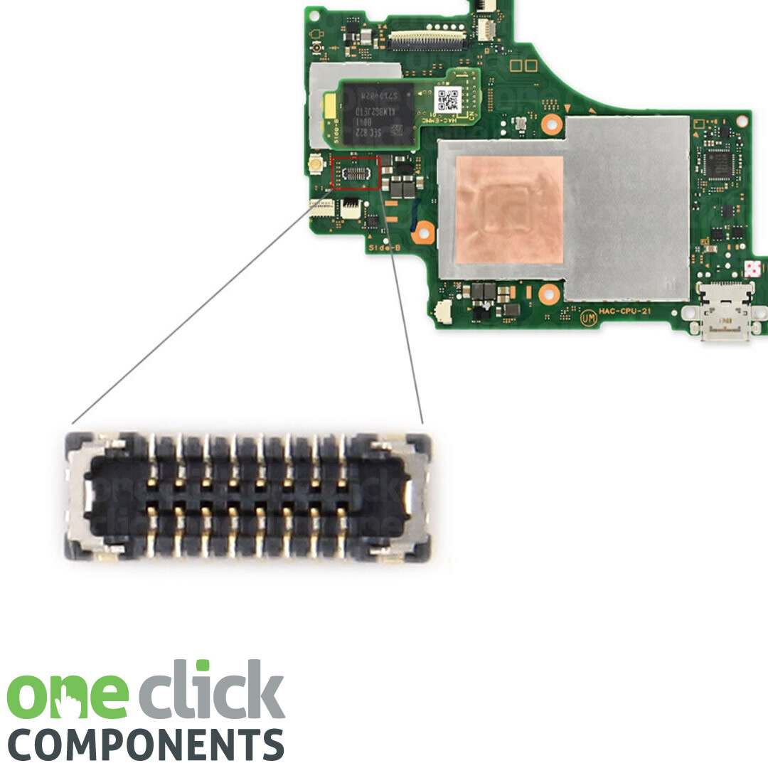 For Nintendo Switch Memory Micro SD TF Card Reader FPC Connector Replacement