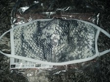 NEW Victoria Secret pink REUSABLE Washable Face MAsk snake logo