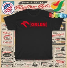 Orlen Oil Industry Corporations Logo Men's T-Shirt American Tee shirt men