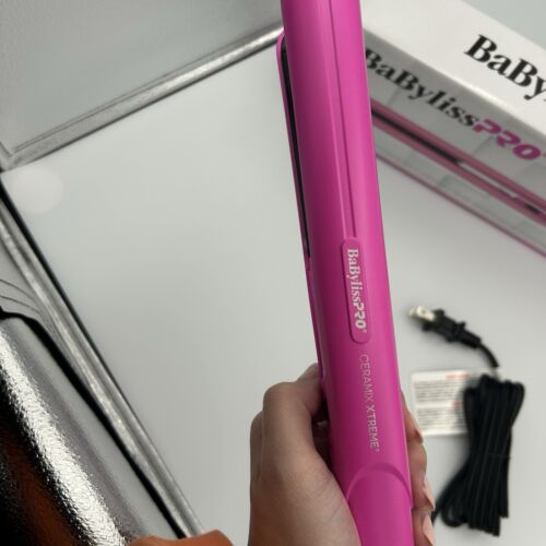Babyliss Pro Ceramic Hair 1" Glätteisen Pink unbenutzt hohe Wärmeleistung - Bild 6 von 11