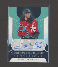2020-21 Upper Deck Signature Sensations Autograph #SSPZ Pavel Zacha   *21969
