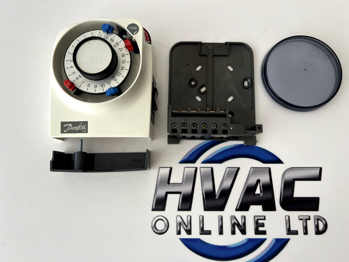 Timer Gas Central Heating Controls Danfoss Two Channel Heating