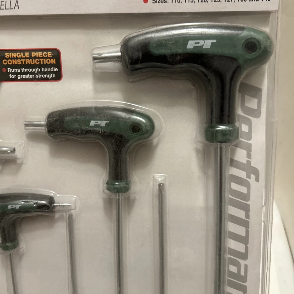 Performance Tool 7-Piece T-Handle Set - Torx W1713 Two Drive Ends - Image 4 of 4