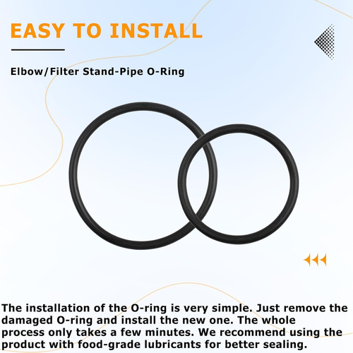Junta tórica de filtro de piscina 35505-1428 y 35505-1429 repuesto para sistema Sta-Rite 3 S - Imagen 7 de 7