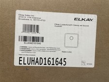 Elkay ELUHAD161645 Lustertone 18-1/2" Undermount Sink - Stainless Steel READ 