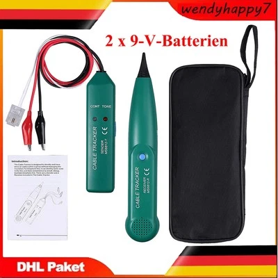 MS6812 Cable Tracker mit Akku, Sender,Empfänger,Kabelbruch Suchgerät - Bild 1 von 4