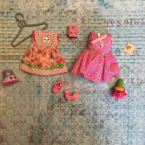 Original Mattel Kelly doll Clothes Adorable, HTF kitty Dress plus one ...