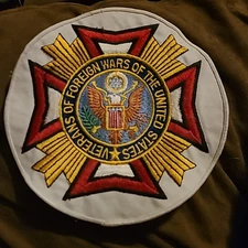 Vintage Veterans of Foreign Wars of The U.S. Military Patch 