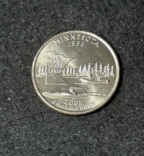 2005-P 50 State Quarters Minnesota — photo from the most recent tracked eBay sale