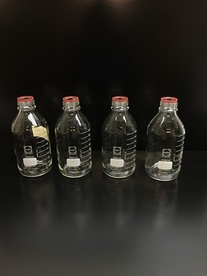 Schott Duran Cat No 10090499 Pressure Plus Bottles Lot 4 PCS