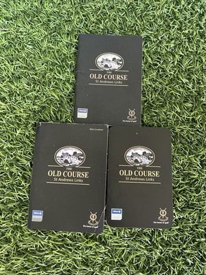 St. Andrew s The Old Course Yardage Guide With Scorecard And Green Layout