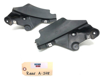 2017-2023 AUDI Q7 REAR QUARTER PANEL SPLASH SHIELD PAIR X2 OEM.