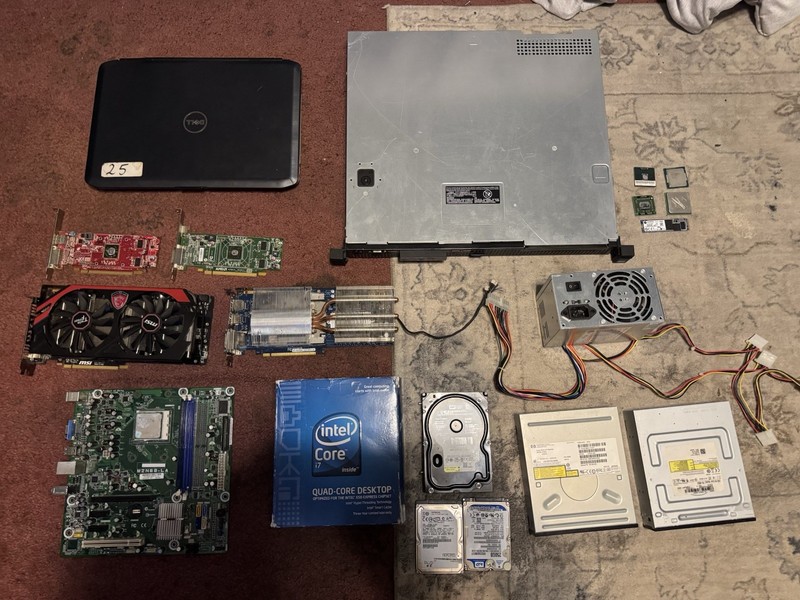 Pc part lot