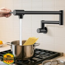 KES 25.6" Matte Black Pot Filler Faucet