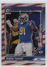 2024 Panini Donruss Optic Freedom Prizm Kobie Turner #118 rf2